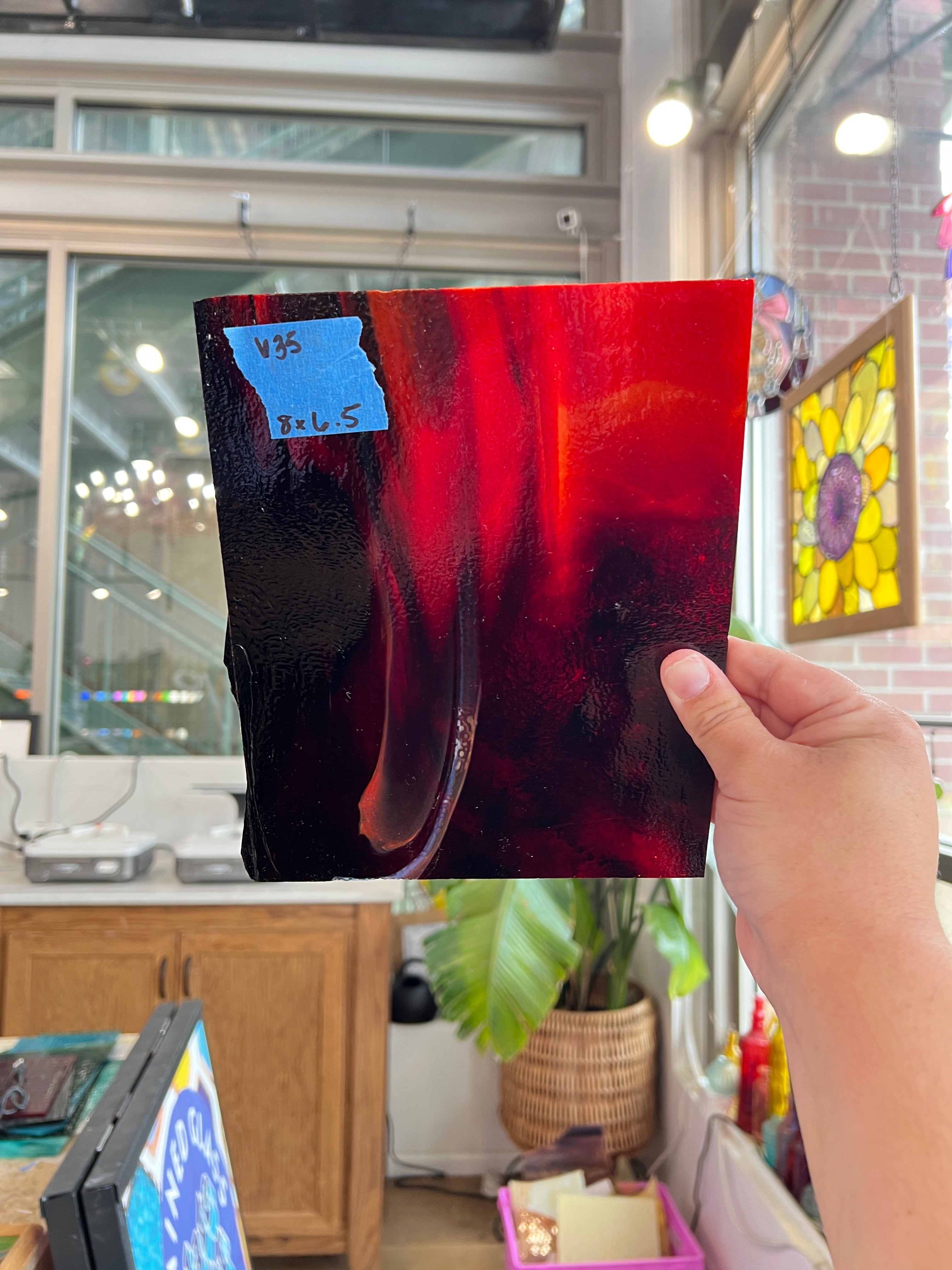 Arizona Sunset- Patreon Vault Sheet Glass Colorado Glassworks