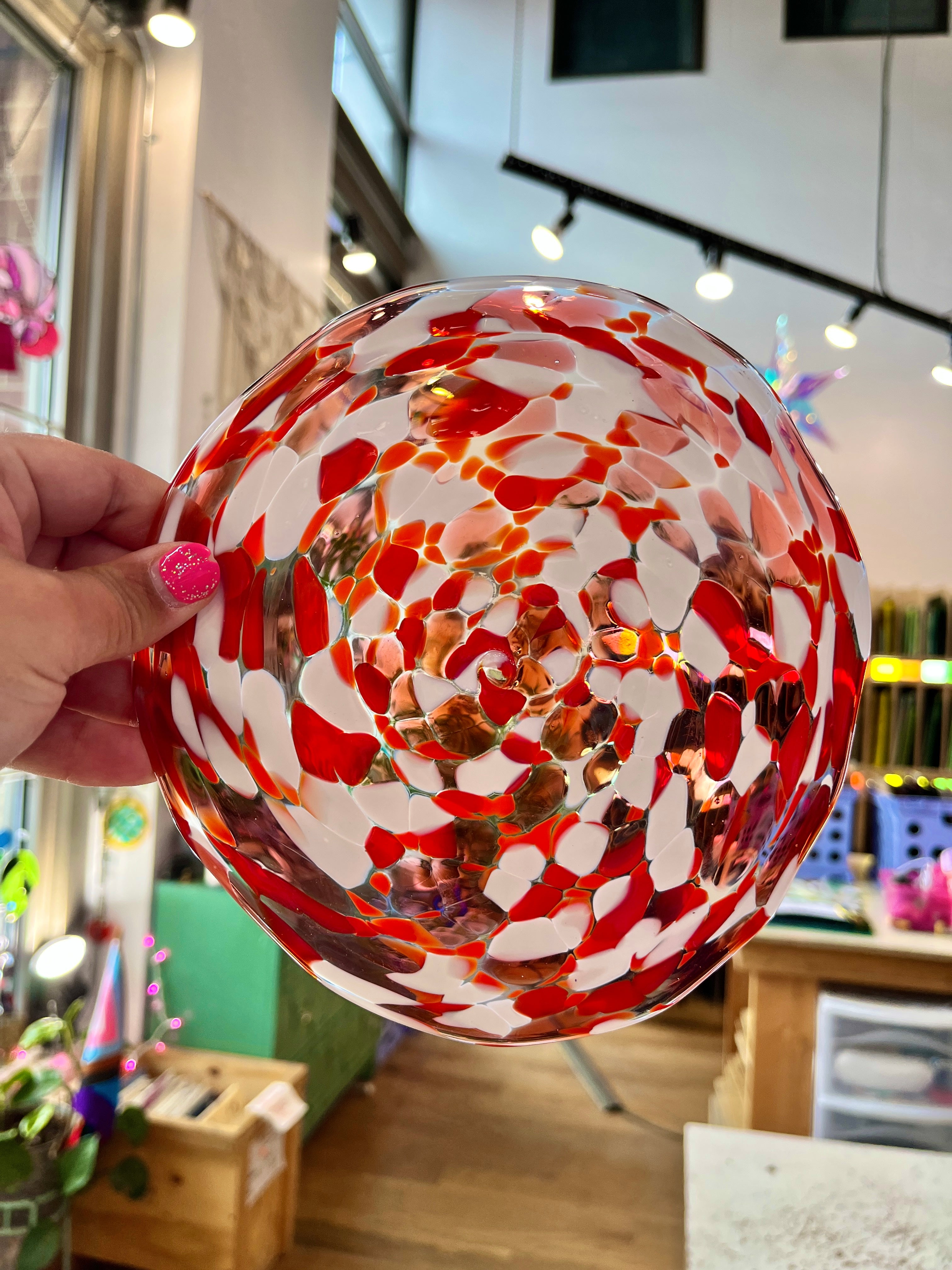 Alpine Edge Rondel Sheet Glass Colorado Glassworks