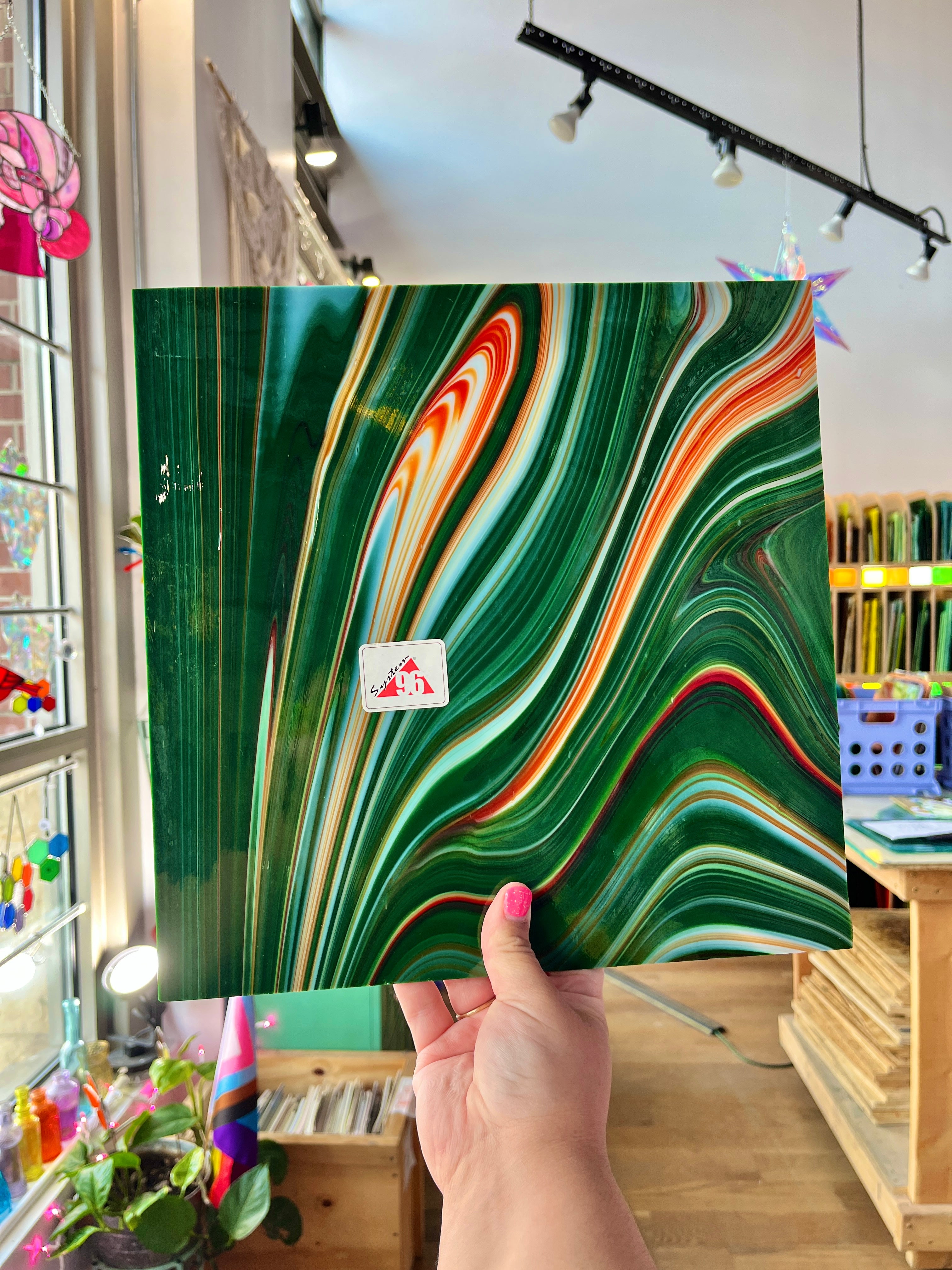 Squashed Leprechaun (S) Sheet Glass Colorado Glassworks