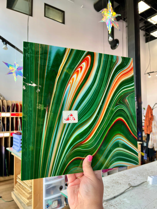 Squashed Leprechaun (S) Sheet Glass Colorado Glassworks