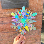 Made To Order Dichroic Rainbow Snowflake