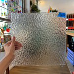 Clear Granite - Spectrum Sheet Glass Colorado Glassworks SP782 (12x12in)  