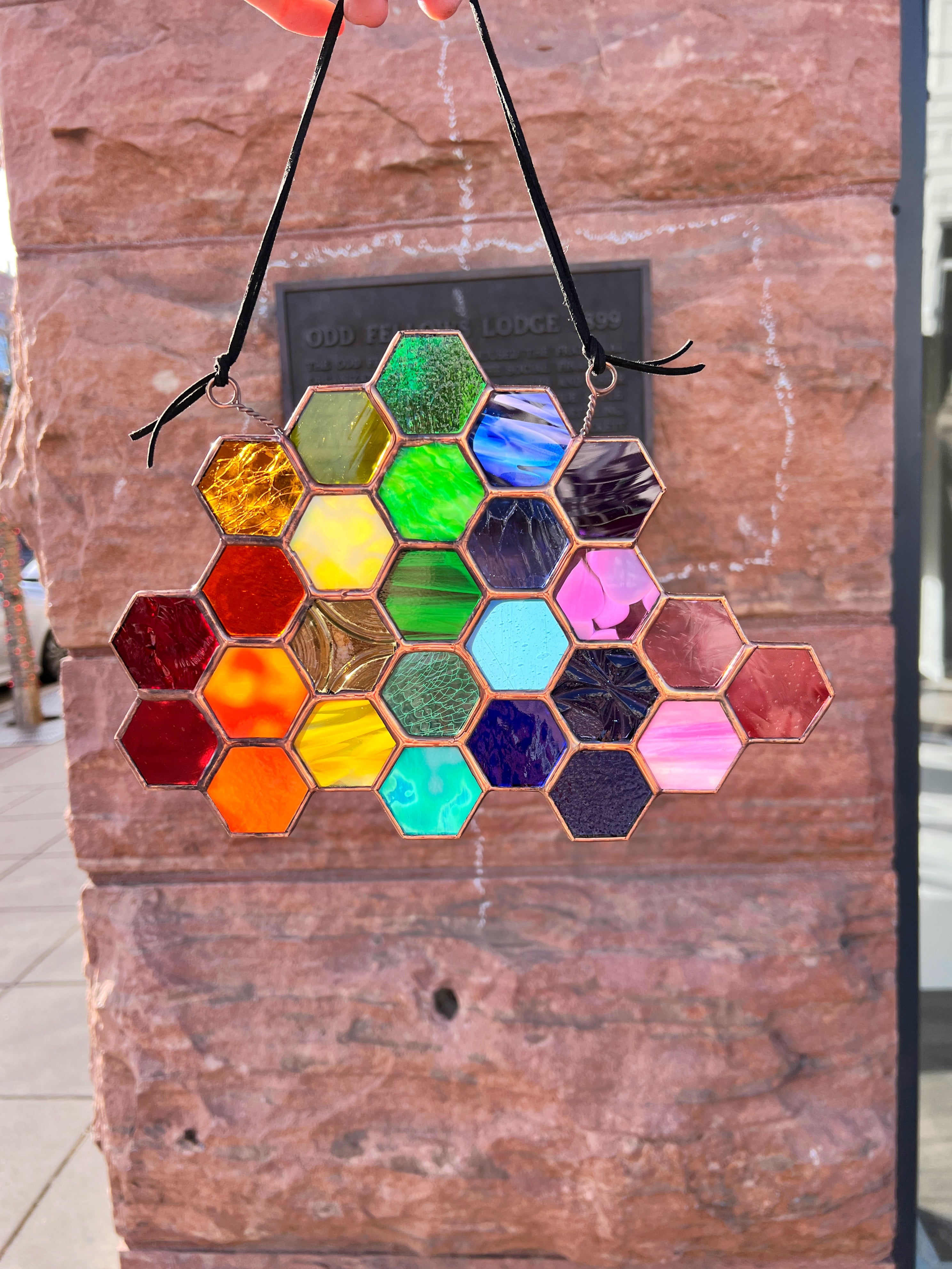 Made To Order Honeycomb Suncatcher