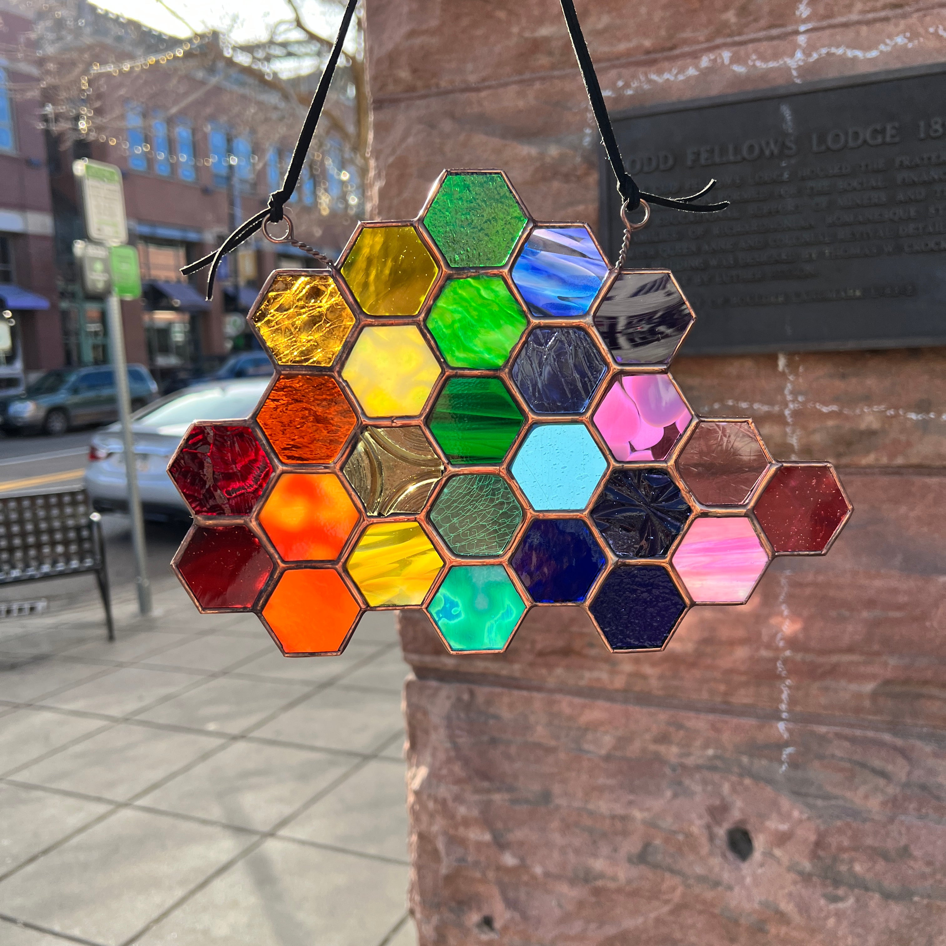 Made To Order Honeycomb Suncatcher