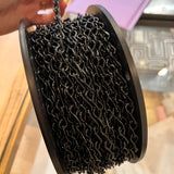 Black Plated Jack Chain 14 gauge