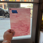 Armstrong Pink and White Wispy Discontinued (S) Sheet Glass Armstrong   