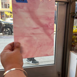 Armstrong Pink and White Wispy Discontinued (S) Sheet Glass Armstrong   
