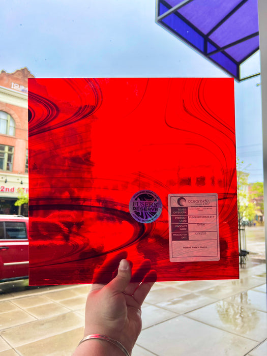 NEW Ember Fuser Reserve Oceanside Fusible 96 COE (OGT FR97F) Sheet Glass Colorado Glass Works