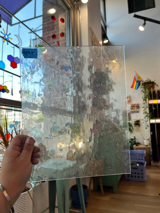 Clear Seedy Glass (S) Sheet Glass Colorado Glass Works   