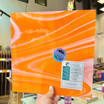 NEW Creamsicle Fuser Reserve Oceanside Fusible 96 COE (OGT FR98F) Sheet Glass Colorado Glass Works