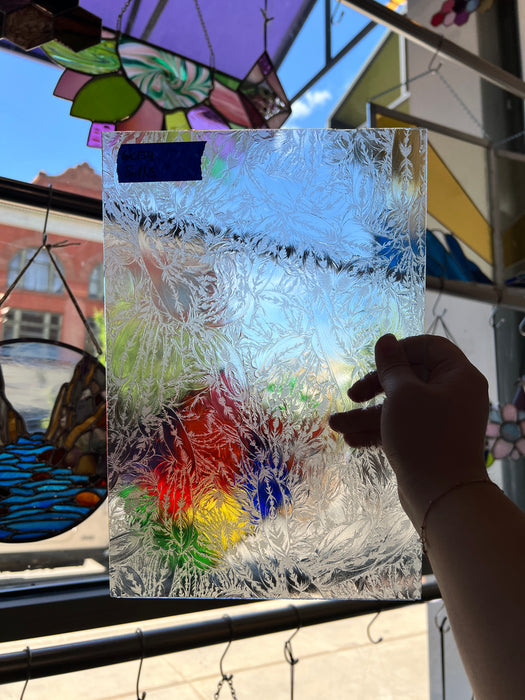 Clear Glue Chip Sheet Glass Colorado Glassworks