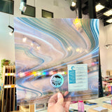 NEW Whispering Lotus Fuser Reserve Oceanside Fusible 96 COE (OGT FR91F) Sheet Glass Colorado Glass Works