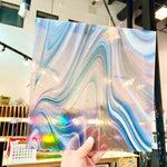 NEW Whispering Lotus Fuser Reserve Oceanside Fusible 96 COE (OGT FR91F) Sheet Glass Colorado Glass Works