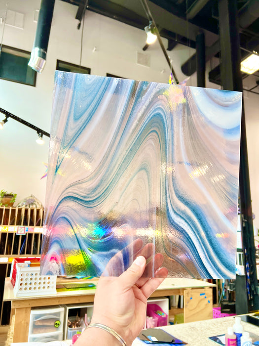 NEW Whispering Lotus Fuser Reserve Oceanside Fusible 96 COE (OGT FR91F) Sheet Glass Colorado Glass Works