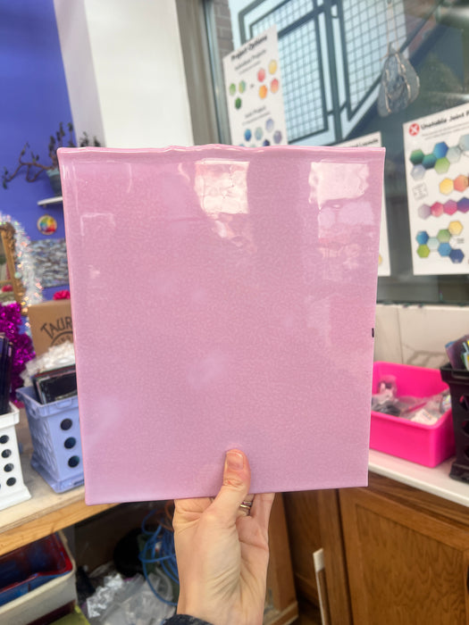 NEW! Pink Blush (Striker) Opal Double Roll Fusible 90 COE Sheet Glass Colorado Glassworks