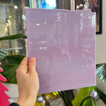 NEW! Purple Blush (Striker) Opal Double Roll Fusible 90 COE Colorado Glass Works