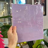 NEW! Purple Blush (Striker) Opal Double Roll Fusible 90 COE Colorado Glass Works
