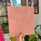 NEW! Peach Blush (Striker) Opal Double Roll Fusible 90 COE Sheet Glass Colorado Glassworks