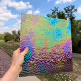 Asparagus Green Iridescent Ripple Wissmach (WI 287 RIR)