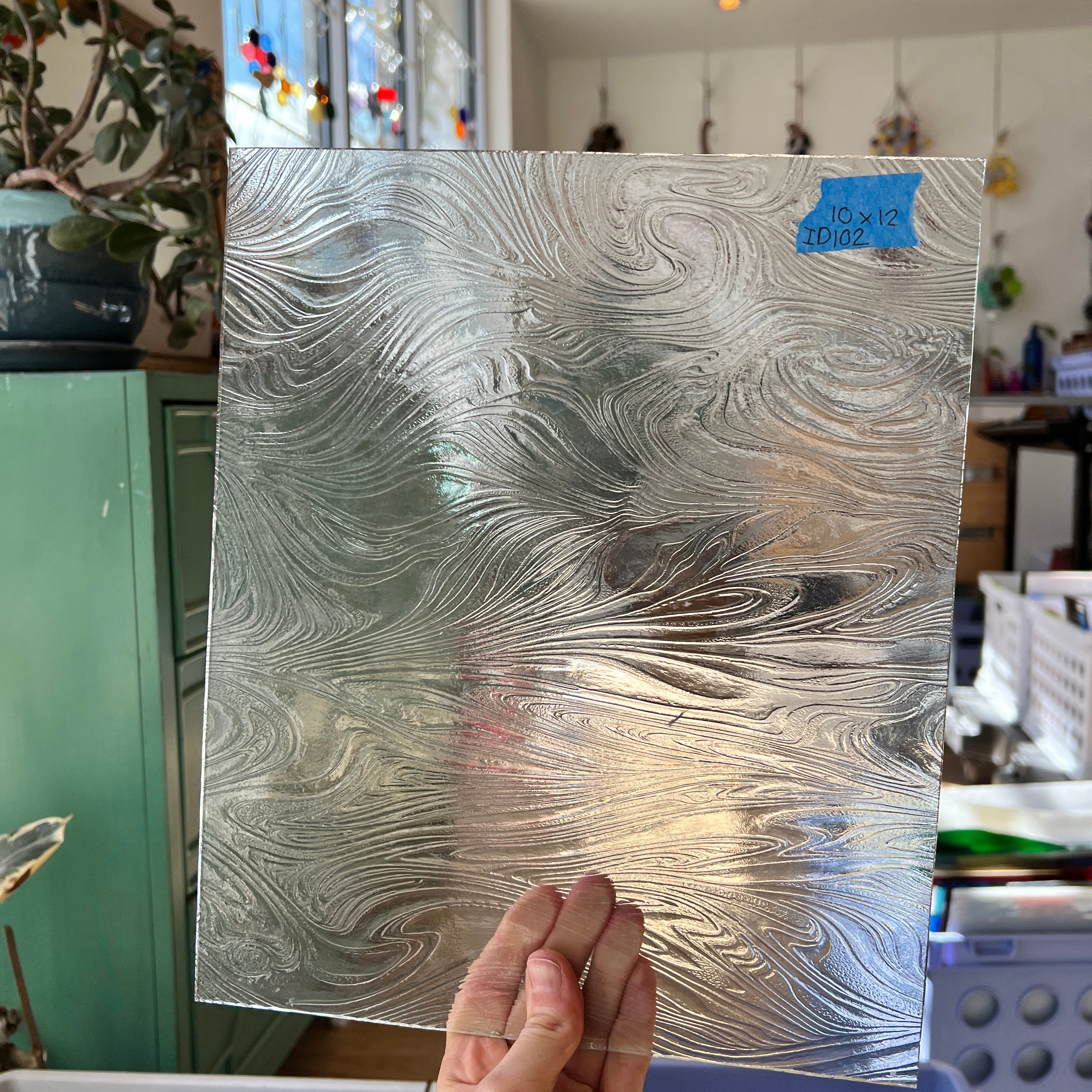 Taffeta Clear Textured Transparent Sheet Glass Colorado Glassworks