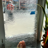 Taffeta Clear Textured Transparent Sheet Glass Colorado Glassworks