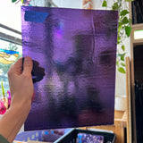 Purple Cathedral Youghiogheny Fusible 96 COE Sheet Glass Colorado Glassworks