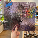 Lilac Purple Transparent English Muffle Wissmach (EM218) Sheet Glass Colorado Glass Works