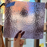 Lilac Purple Transparent English Muffle Wissmach (EM218) Sheet Glass Colorado Glass Works