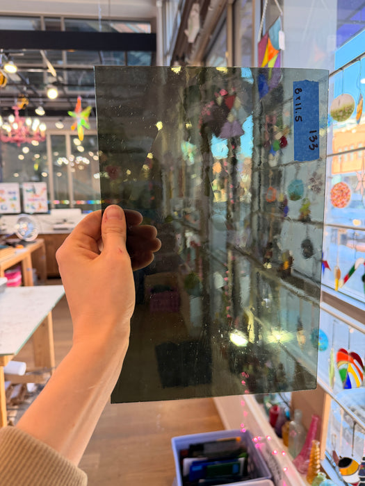 Smokey Gray Antique GNA Sheet Glass Colorado Glassworks