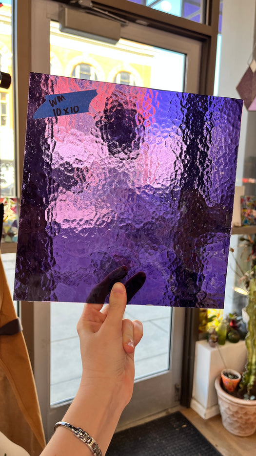 Transparent Purple 311 V Mystic Wissmach (Copy) Sheet Glass Colorado Glass Works