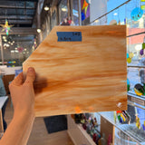 Amber Cream Kokomo Sheet Glass Colorado Glassworks