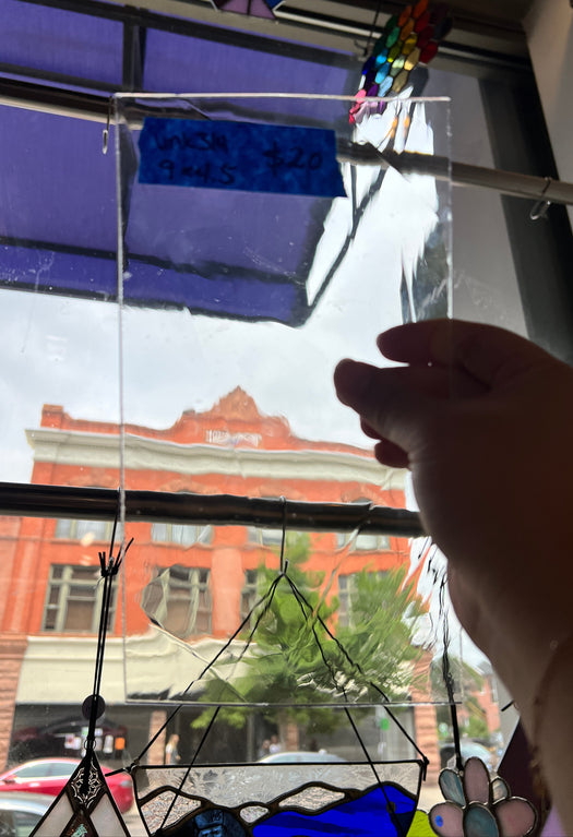 Clear Transparent Sheet Glass Colorado Glassworks