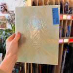 Wispy Tan Sea Green Kokomo Sheet Glass Armstrong