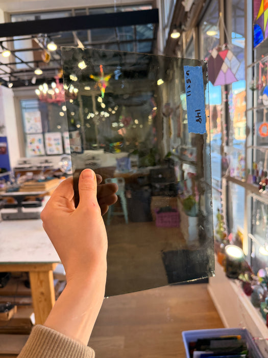 Smokey Gray Antique GNA Sheet Glass Colorado Glassworks 6.5x11in (GNA-84855085)