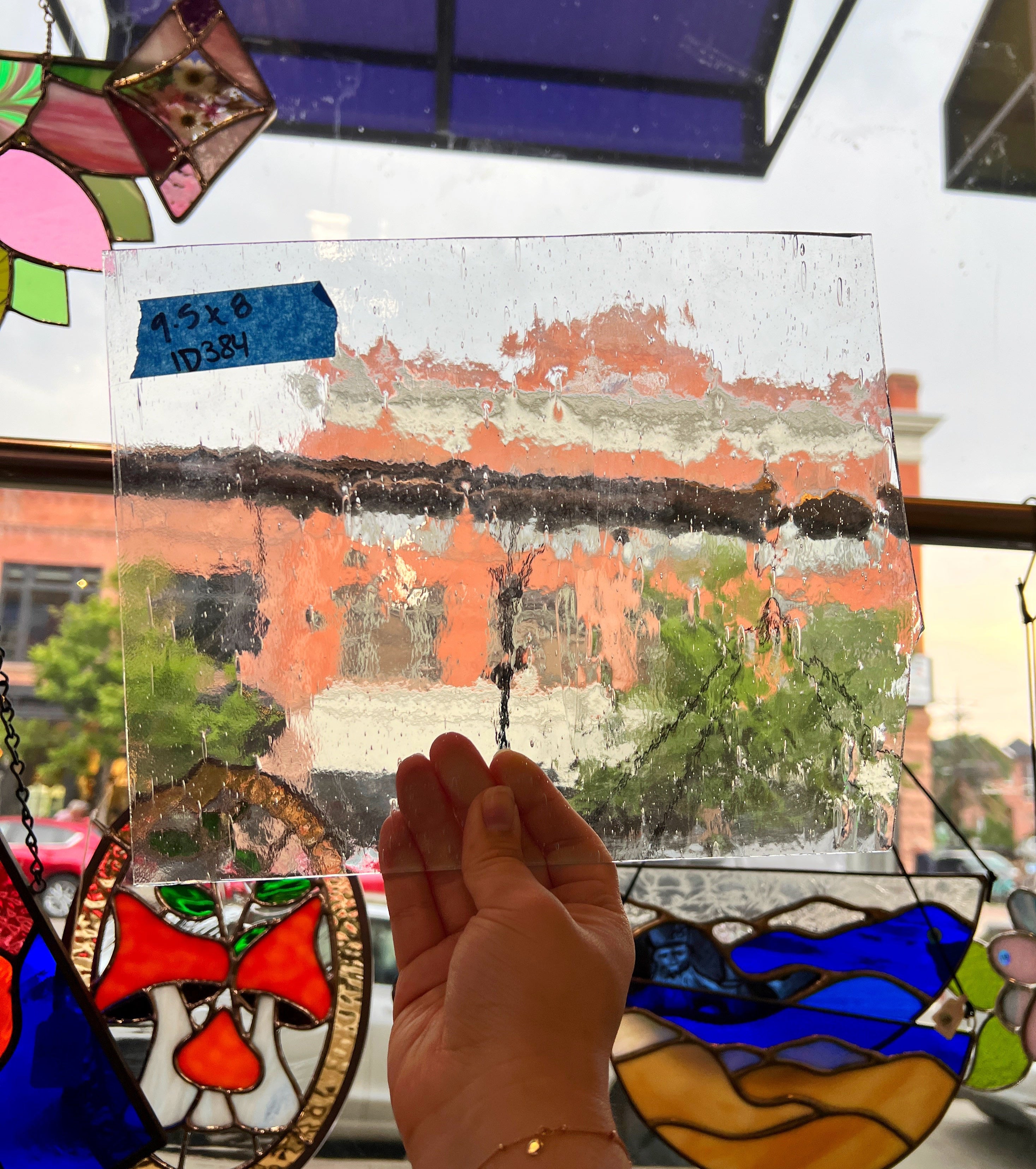 Clear Seedy Transparent Industrial Sheet Glass Colorado Glassworks