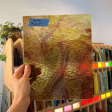Green Purple Transparent Textured Wissmach Sheet Glass Kokomo