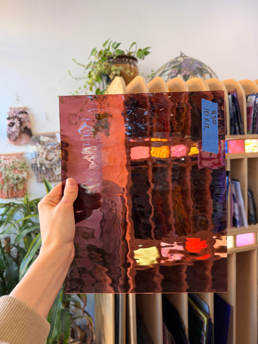 Medium Purple Transparent Spectrum Waterglass Sheet Glass Colorado Glassworks