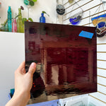 Dark Purple (Merlot) Waterglass Oceanside Fusible 96 COE (146W-F) Sheet Glass Colorado Glass Works