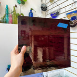Dark Purple (Merlot) Waterglass Oceanside Fusible 96 COE (146W-F) Sheet Glass Colorado Glass Works