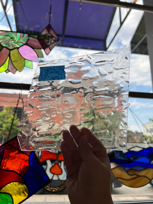 Antique Textured Clear Industrial Sheet Glass Colorado Glassworks