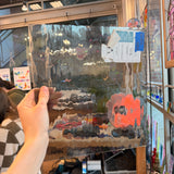 Gray Oceanside Waterglass Fusible 96 COE Sheet Glass Colorado Glassworks 12x10.5in (OS-05169453)