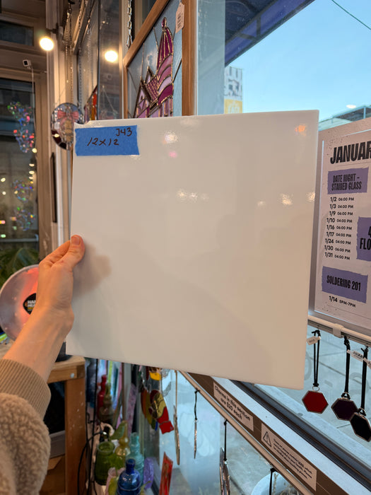 Solid Opaque Vintage Spectrum Fusible System 96 Sheet Glass Colorado Glassworks