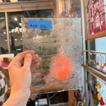 Clear Glue Chip Texture Sheet Glass Colorado Glassworks