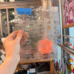 Clear Glue Chip Texture Sheet Glass Colorado Glassworks