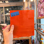 Orange Opaque Kokomo Sheet Glass Colorado Glassworks 7x6in (KO-01952301)