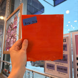 Orange Opaque Kokomo Sheet Glass Colorado Glassworks