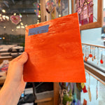 Orange Opaque Kokomo Sheet Glass Colorado Glassworks 7x6.5in (KO-01985069)