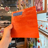 Orange Opaque Kokomo Sheet Glass Colorado Glassworks 7x6.5in (KO-01985069)