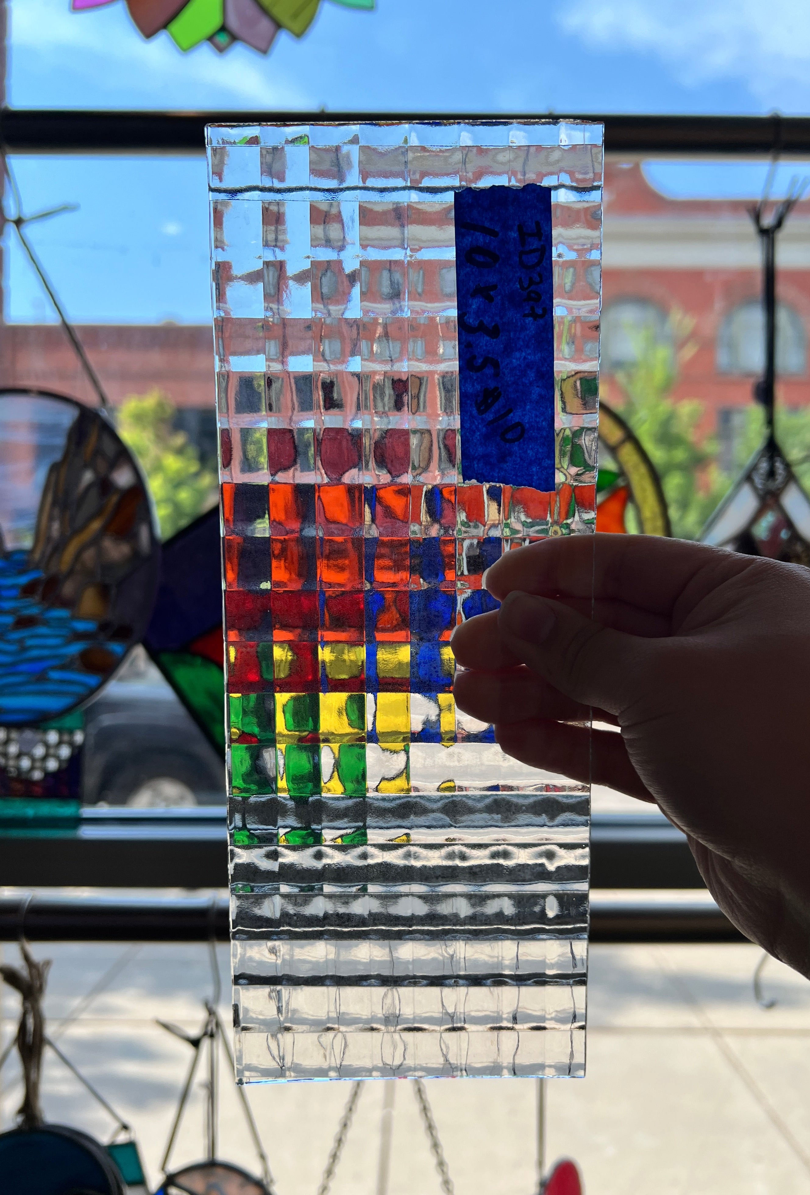 Listral Clear Textured Transparent Sheet Glass Colorado Glassworks