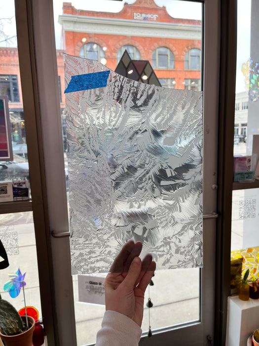 Grey Glue Chip Sheet Glass Colorado Glassworks